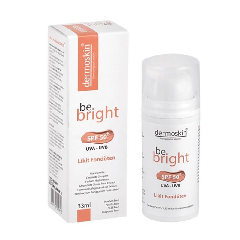 Dermoskin Be Bright Likit Fondöten Light SPF50 33