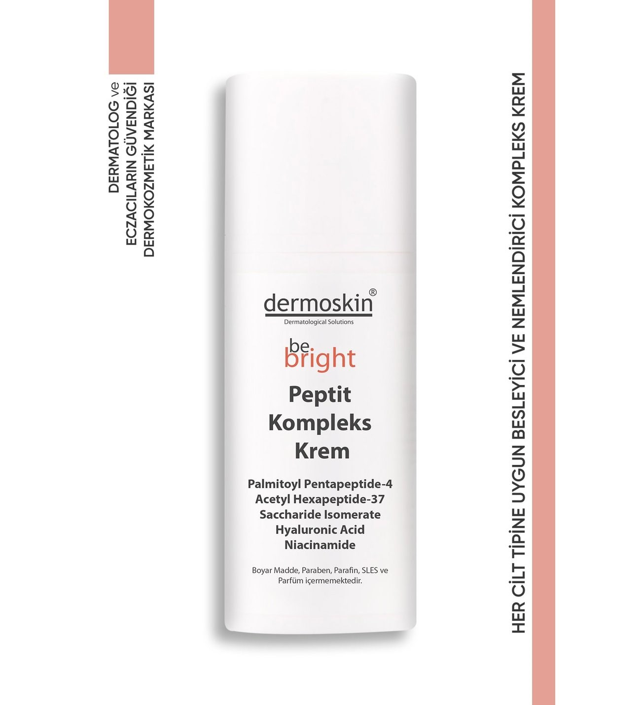 DERMOSKIN PEPTİT KOMPLEKS NEMLENDİRİCİ KREM 33ML