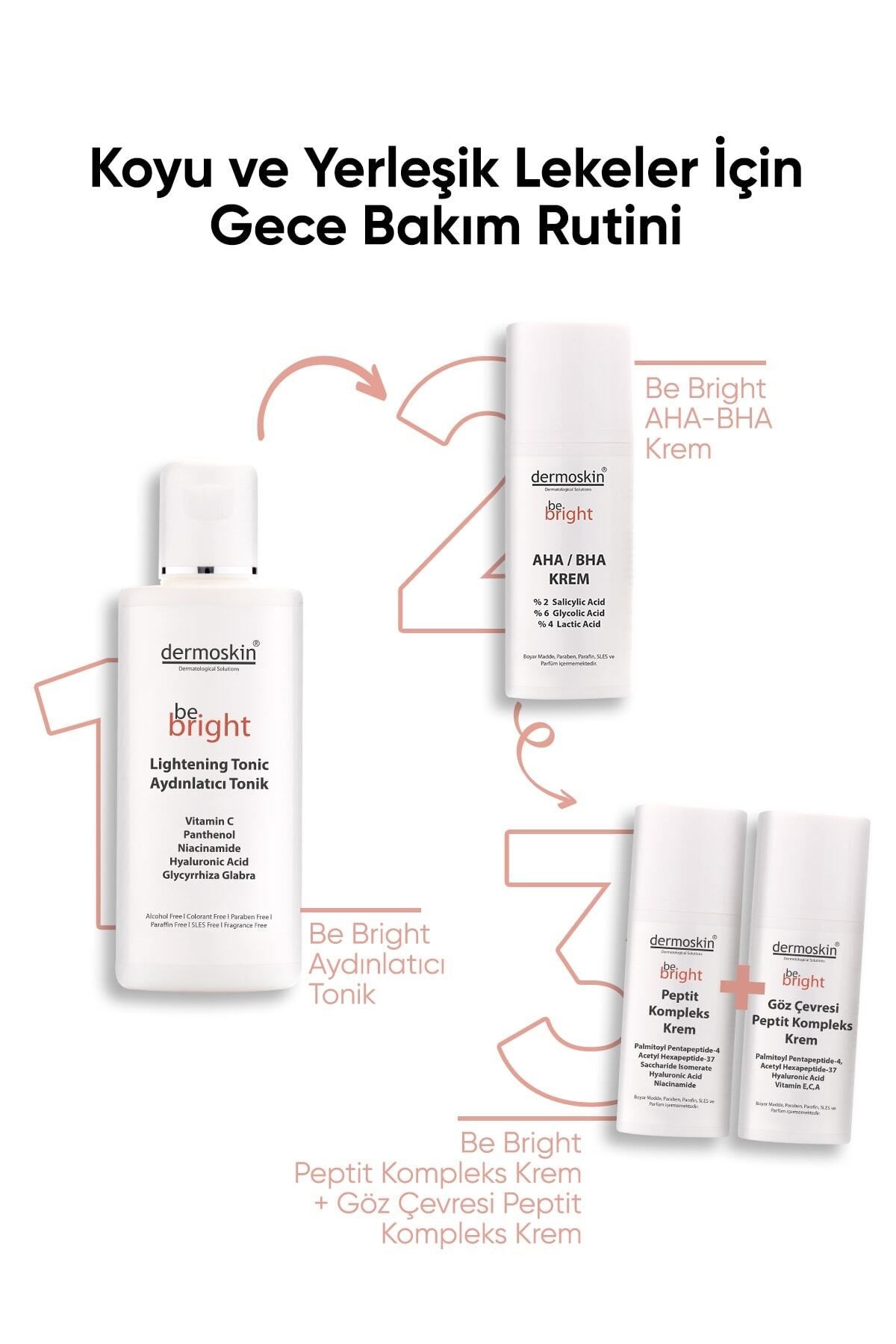 Be Bright Göz Çevresi Peptit Kompleks Krem 15 ml