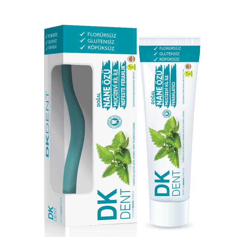 Dk Dent Nane Özlü Diş Macunu 75 ml + Diş Fırçası HEDİYE