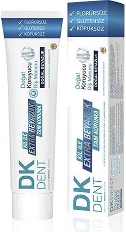 DKDENT Klasik Florürsüz Doğal Diş Macunu 75 ml