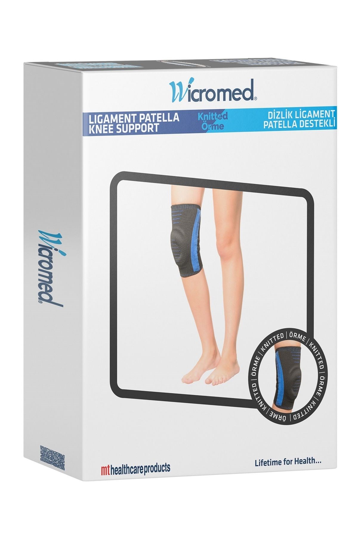 Wicromed Ligamet Patella Destekli Örgü Dizlik Medıum
