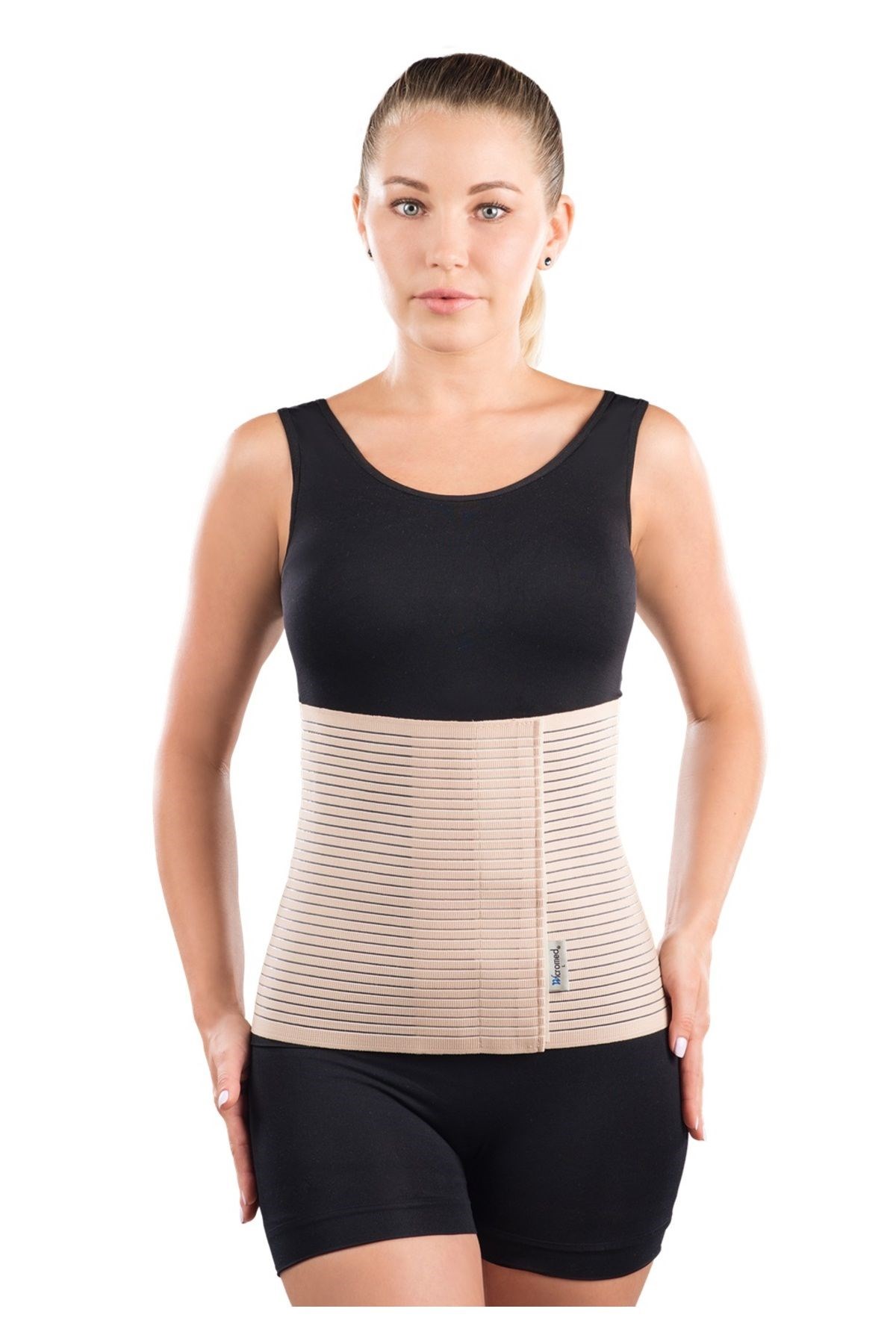 Wicromed Abdominal Karın Korsesi Siyah No: 2