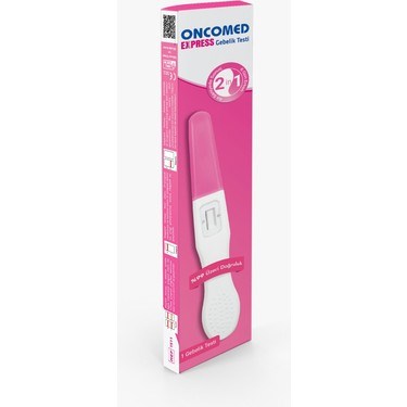 Oncomed Express Gebelik Testi Kalem Tipi Erken ve Hızlı
