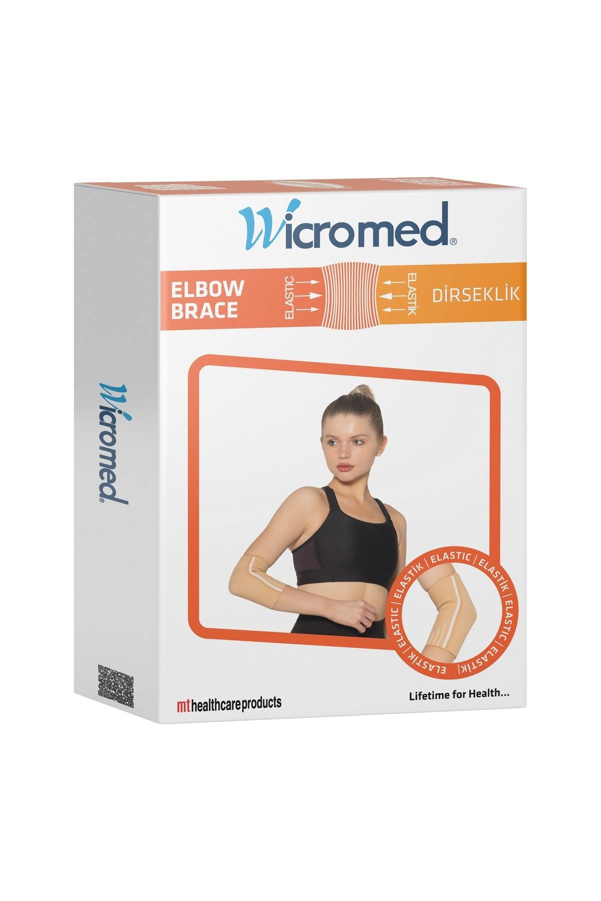 Wicromed Elastik Sport Dirseklik - Small
