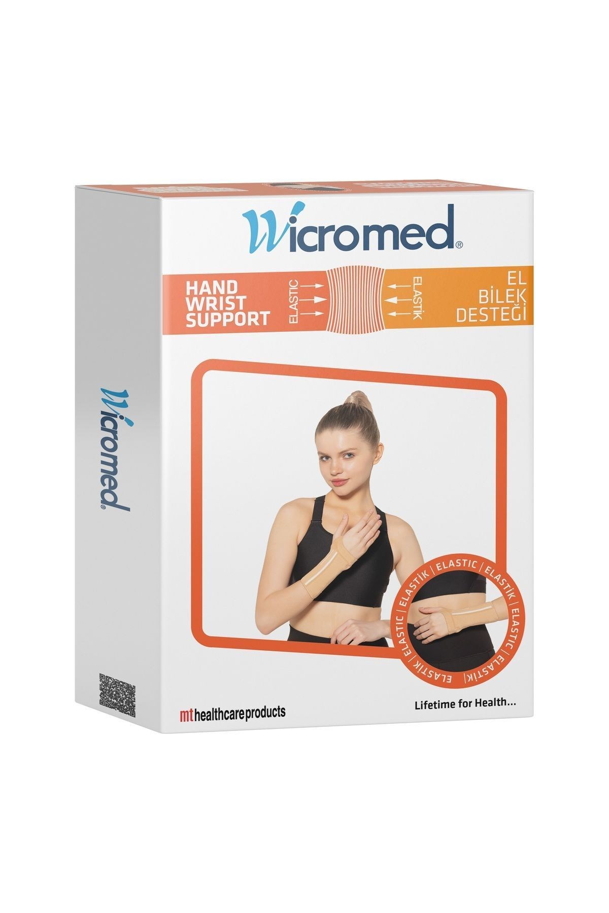 Wicromed Elastik Sport El Bilek Desteği - Large