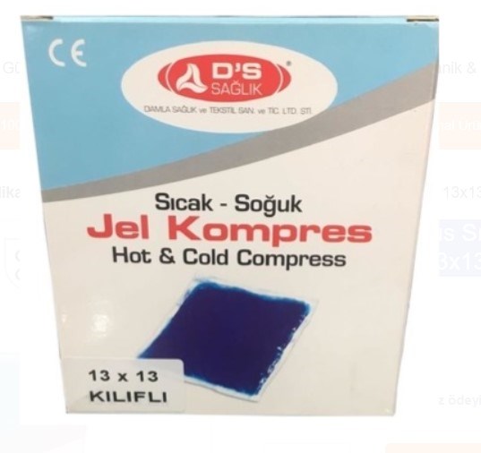 Ds Plus Sıcak Soğuk Kompres Kılıflı 13x13 cm