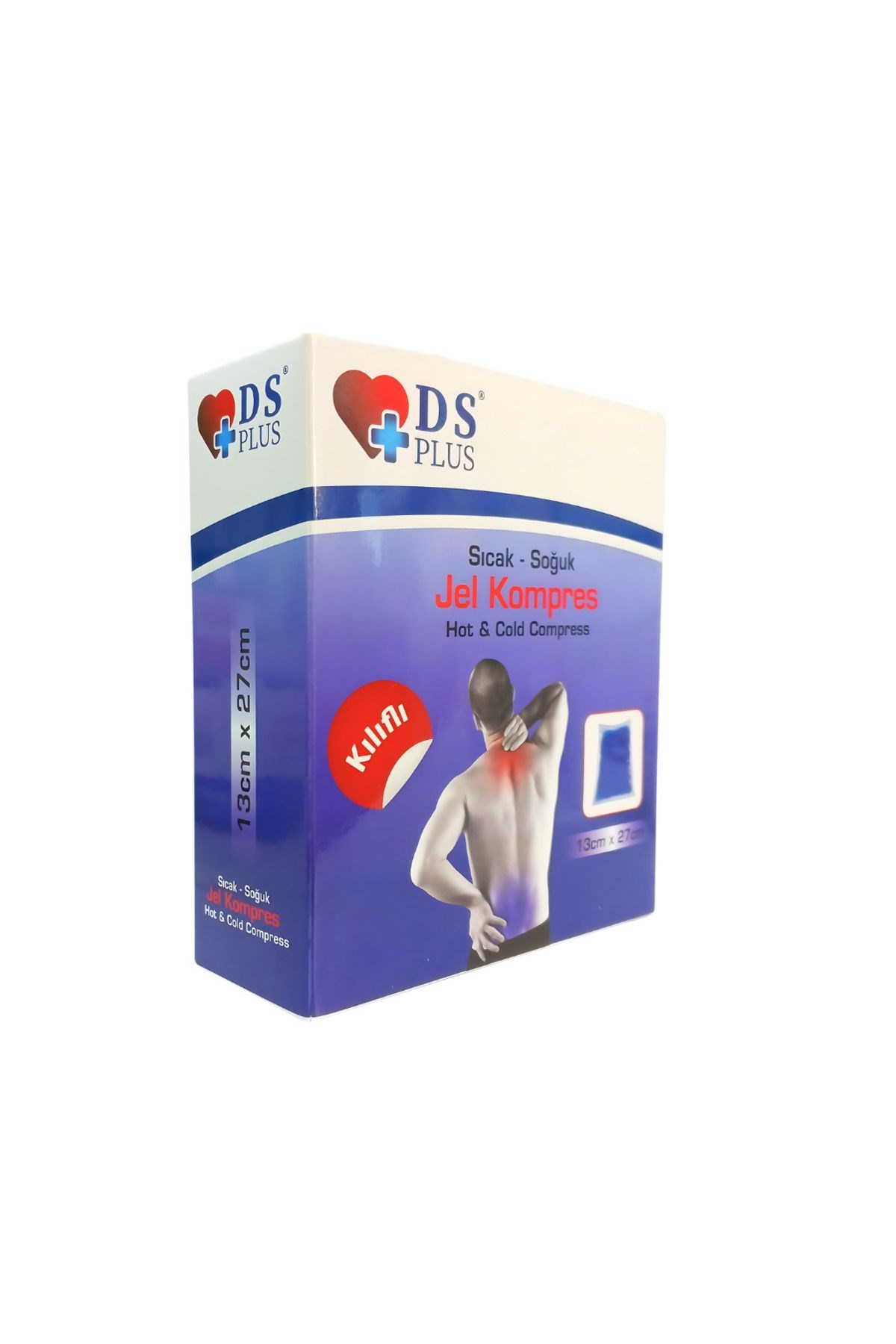 Ds Plus Sıcak Soğuk Kompres Kılıflı 13x27 cm