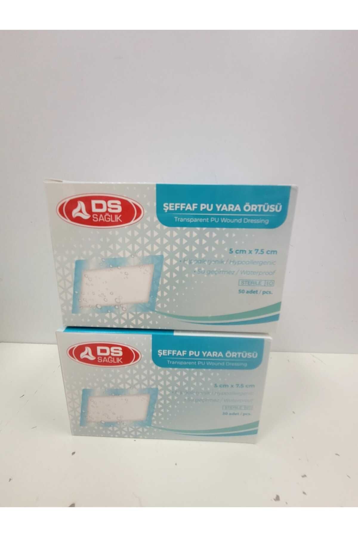Ds Plus Şeffaf Su Geçirmez Pu Yara Örtüsü 5x7,5 cm 10’lu