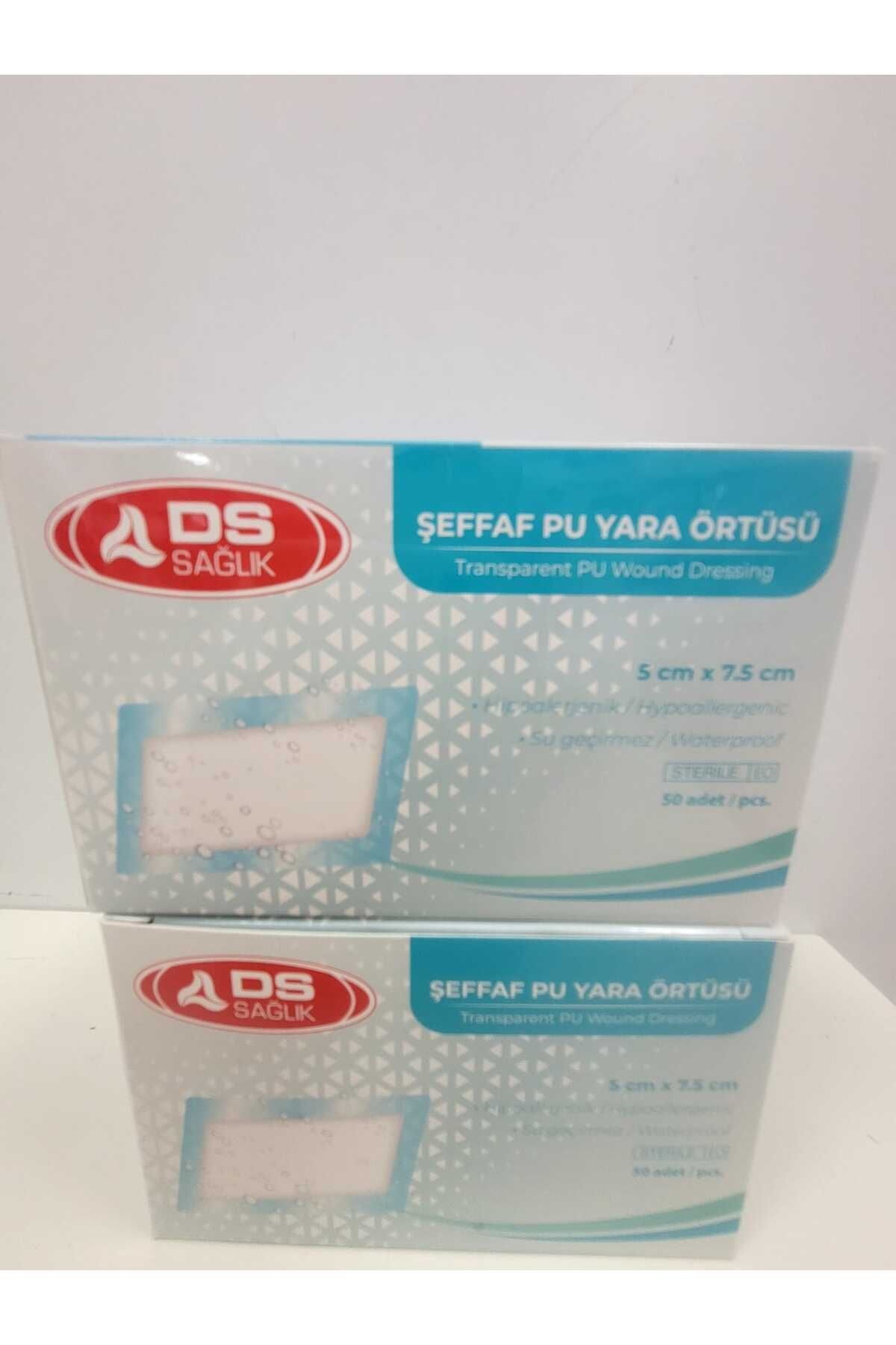 Ds Plus Şeffaf Su Geçirmez Pu Yara Örtüsü 9x10 cm 10’lu