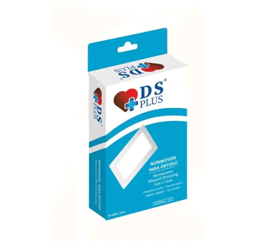 Ds Plus Nonwoven Yara Örtüsü 5x7,5 cm 10’lu