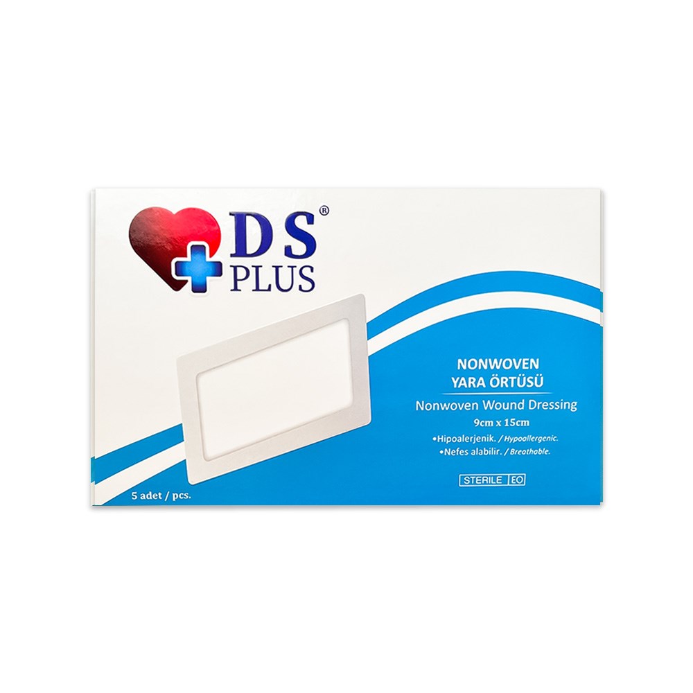 Ds Plus Nonwoven Yara Örtüsü 9x15 cm 5’li