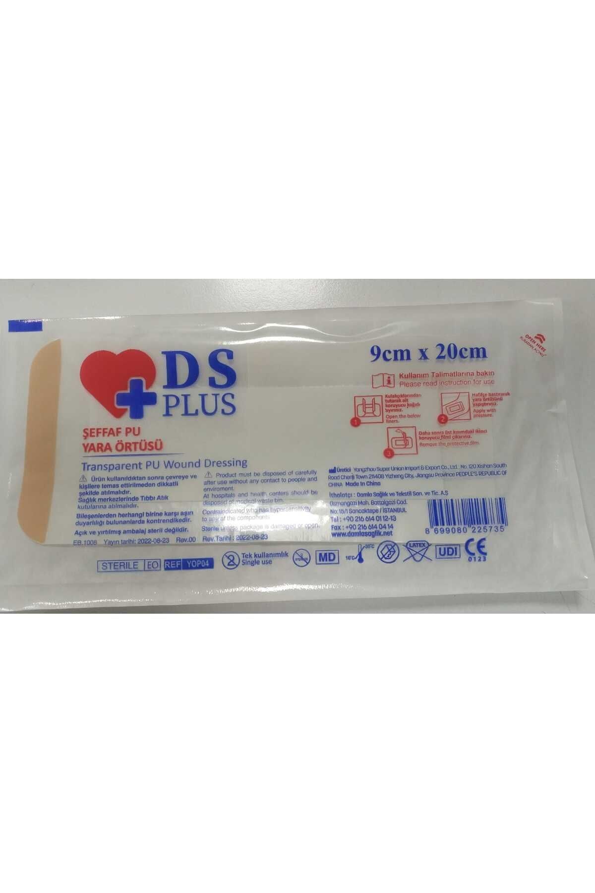 Damla Sağlık Plus Nonwoven Yara Örtüsü 9x20 cm 5’li