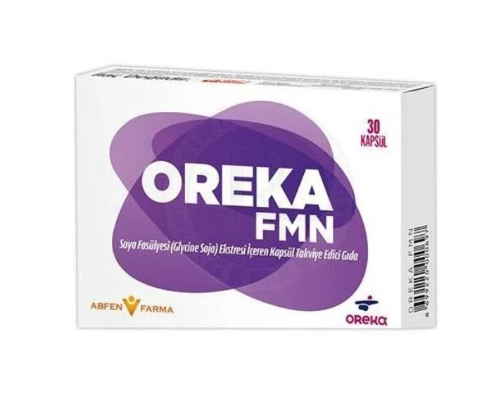 Oreka FMN Soya Fasulyesi Ekstresi İçeren Takviye Edici Gıda 30 Kapsül