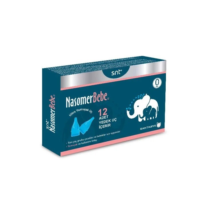 Nasomer Bebe Aspirator Yedek Uç 12’li