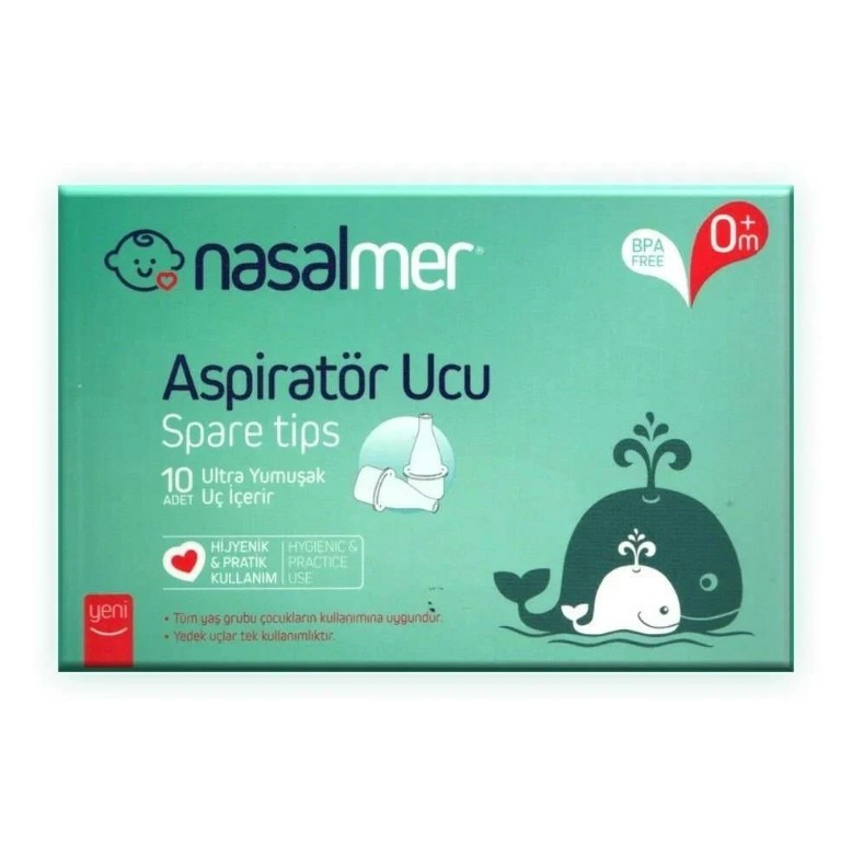 Nasalmer Burun Aspiratörü Yedek Uç 10 Adet