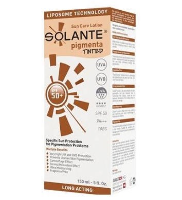 SOLANTE PIGMENTA TINTED SPF50+ 150ML