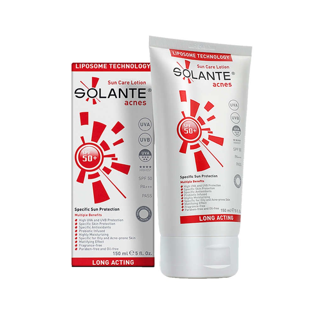 SOLANTE ACNES SPF50+ 150ML