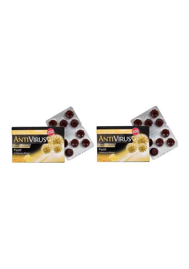 Cistus Antivirus Ballı Limonlu Pastil 10 Adet