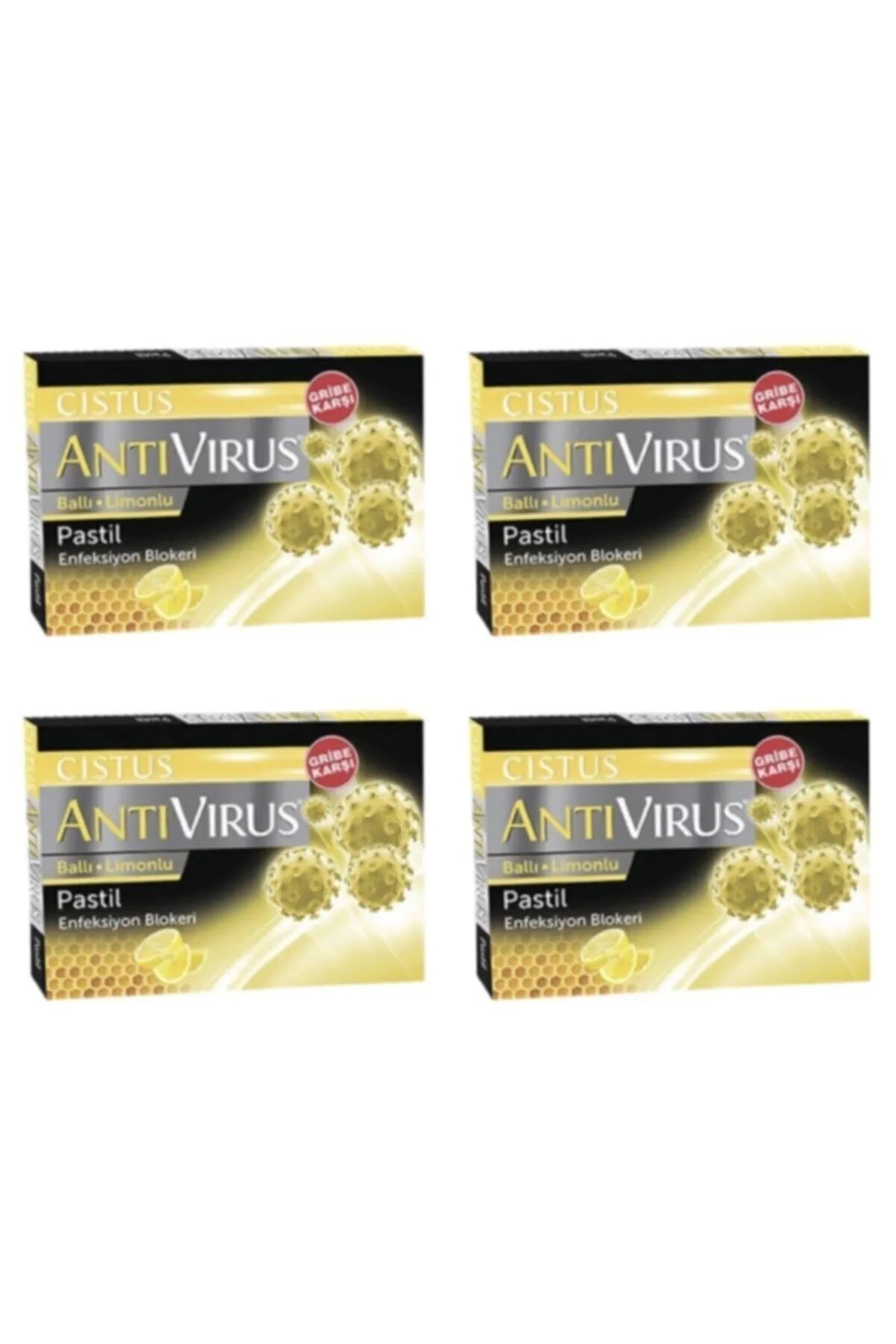 Cistus Antivirus Ballı Limonlu Pastil 10 Adet