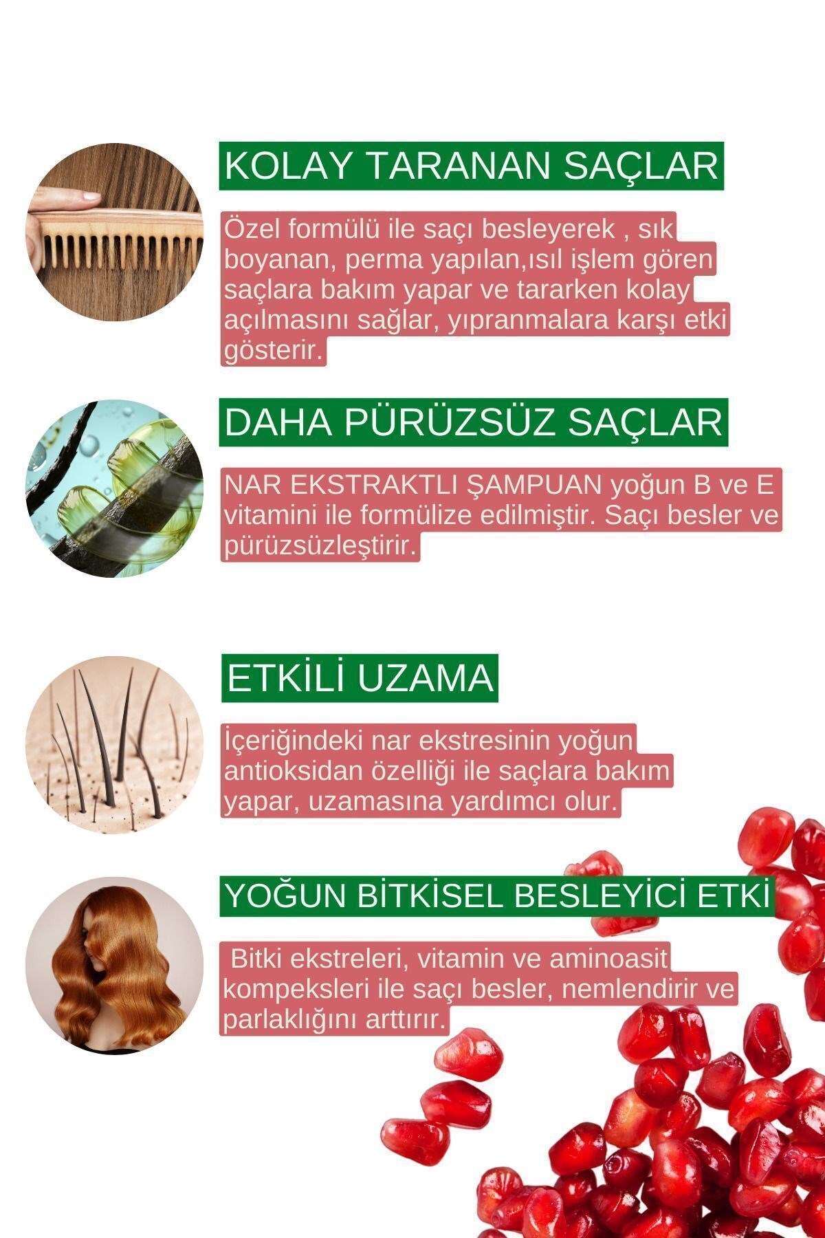 Zigavus Nar Ekstraktlı Şampuan 450 ml