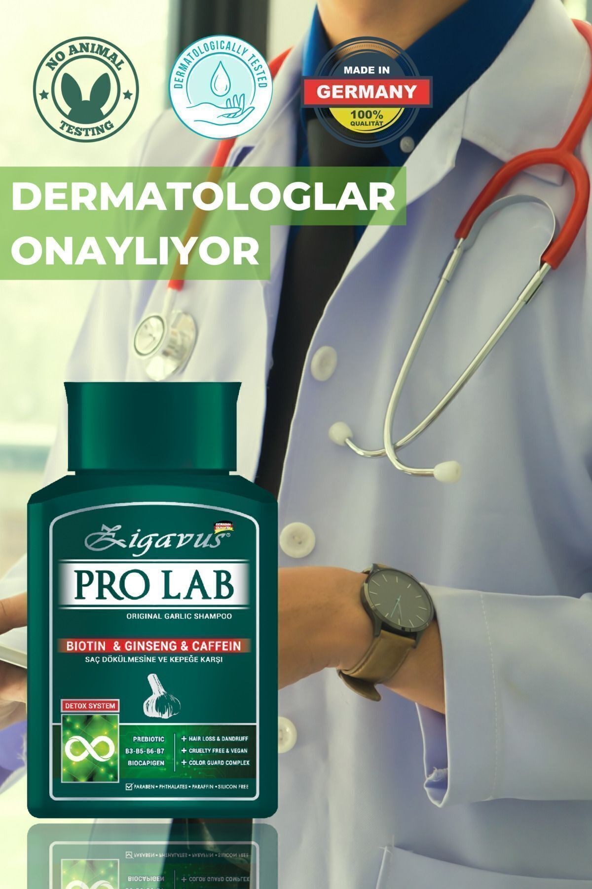 Zigavus Pro Lab Sarımsaklı Şampuan 300 ml - 3 Al 2 Öde Özel Fiyat Etiketli