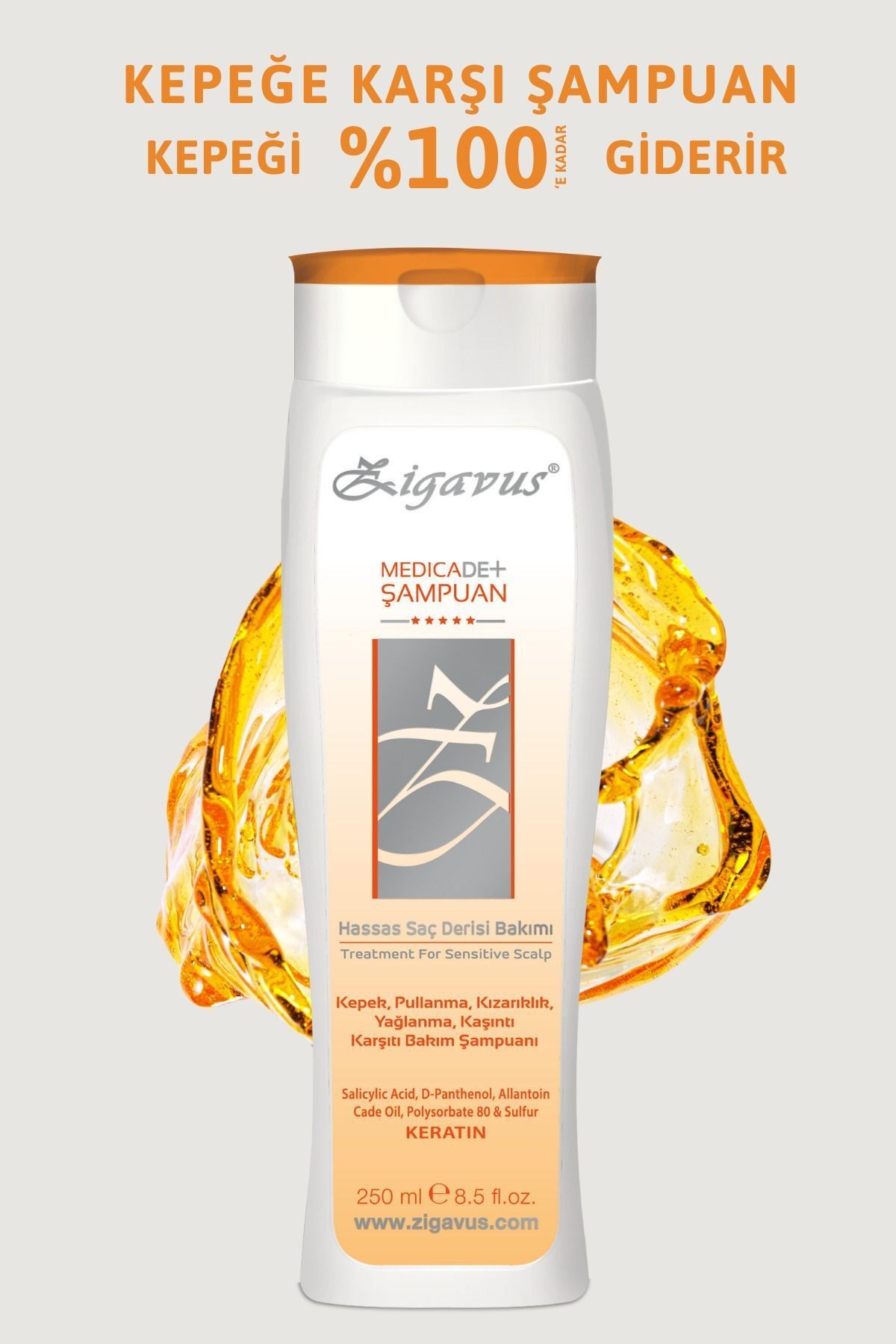 Zigavus Medicade Şampuan 250 ml