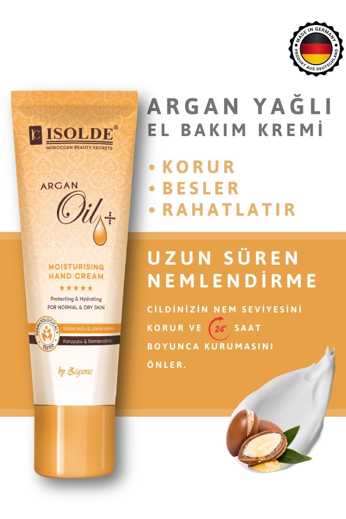 Isolde El Kremi Argan Yağlı 100 ml