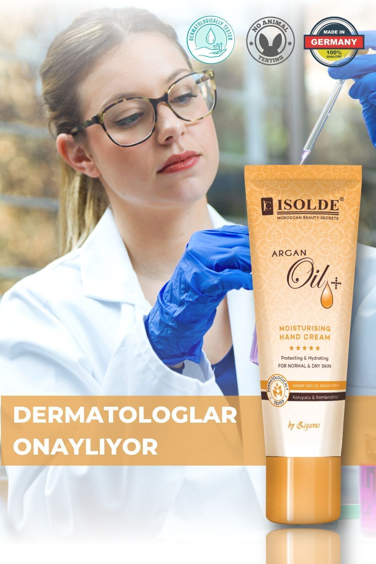 Isolde El Kremi Argan Yağlı 100 ml
