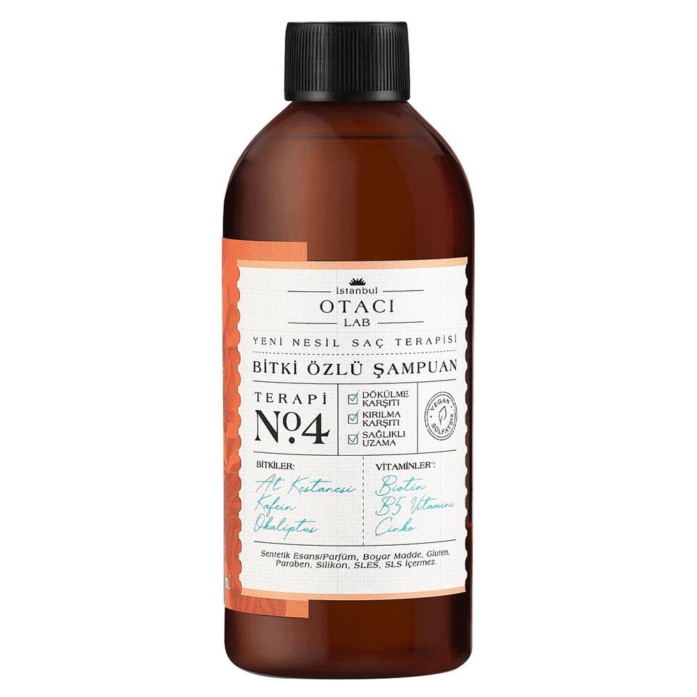 OTACI LAB BİTKİ ÖZLÜ ŞAMPUAN NO 4 250ML