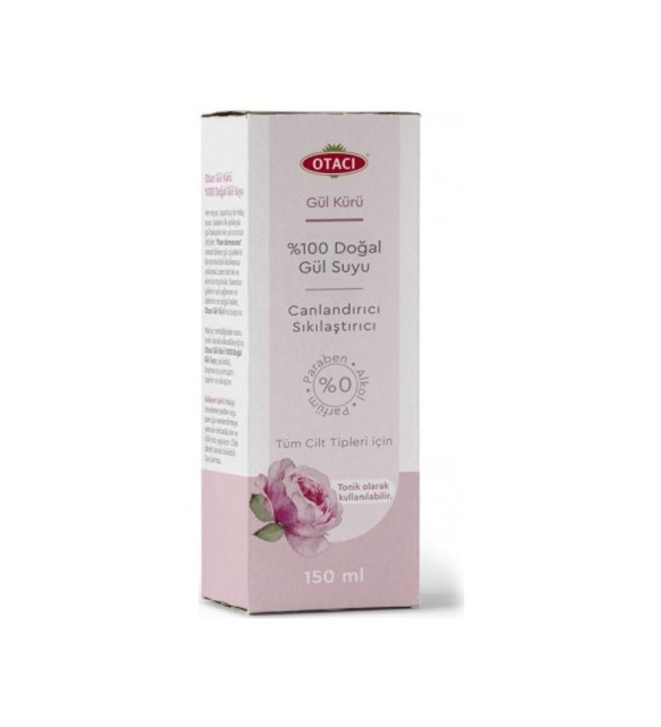 OTACI GÜL KÜRÜ DOĞAL GÜL SUYU SIKILAŞTIRICI 150 ML