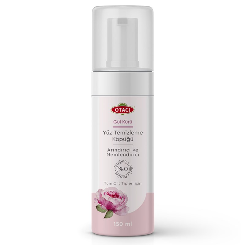 OTACI GÜL KÜRÜ YÜZ EMİZLEME KÖPÜĞÜ 150 ML