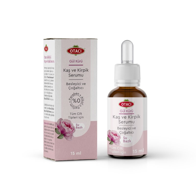 OTACI GÜL KÜRÜ KAŞ VE KİRPİK SERUMU 15 ML