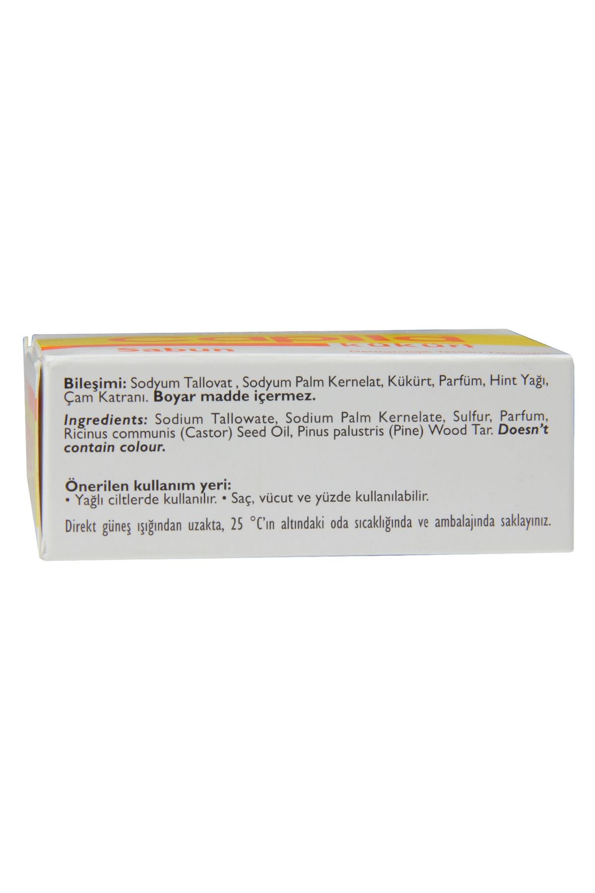 Capila Kükürtlü Sabun 90 gr