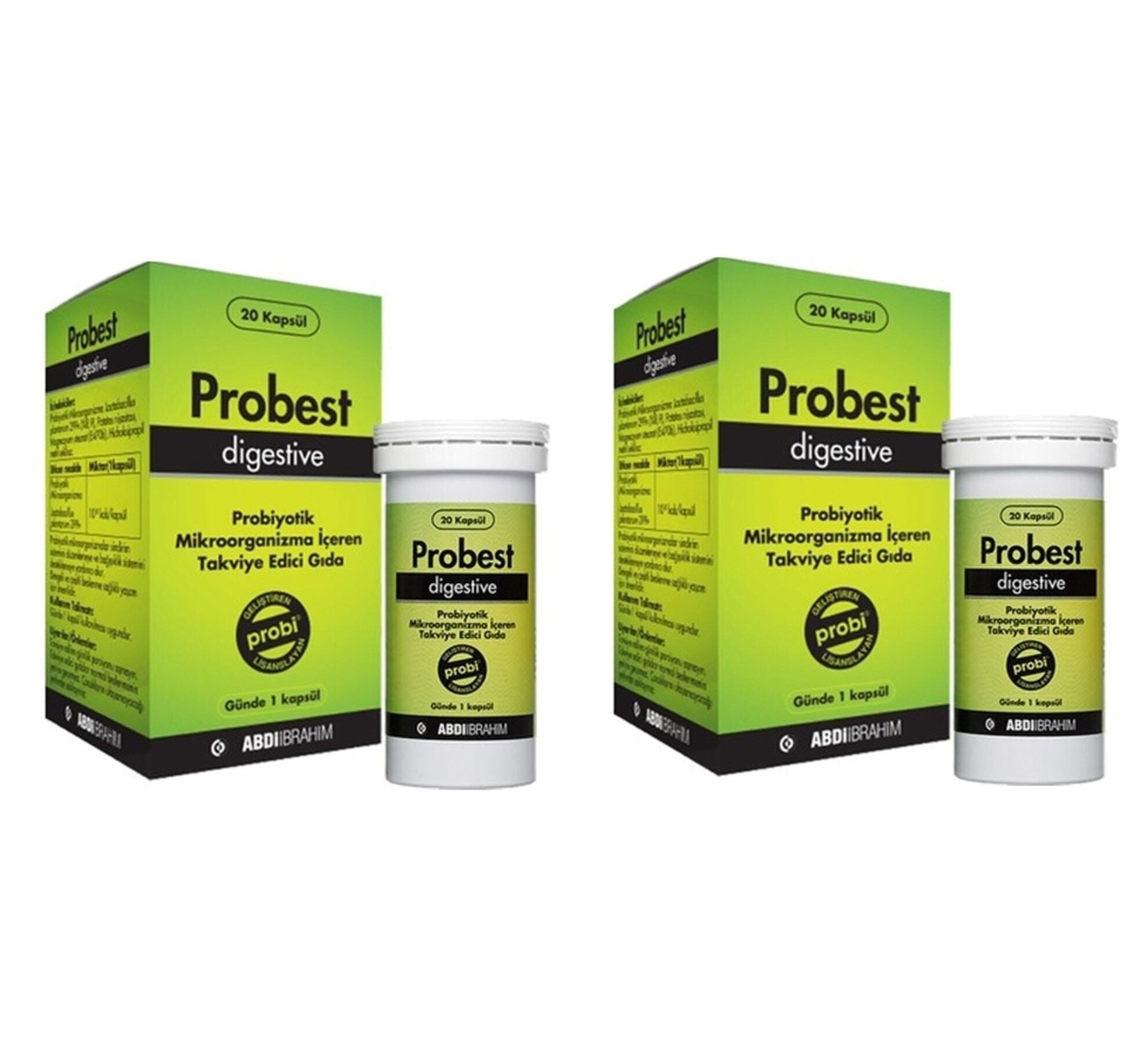 Probest Digestive Probiyotik 20 Kapsül