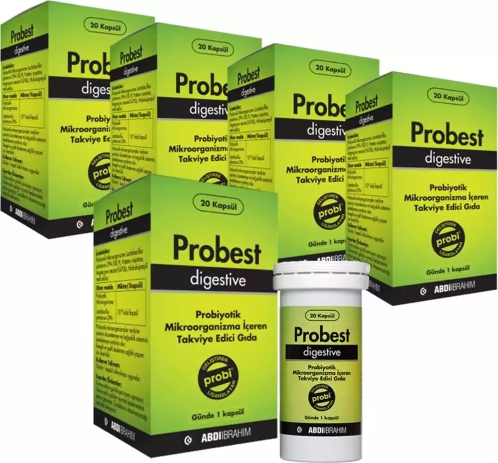 Probest Digestive Probiyotik 20 Kapsül