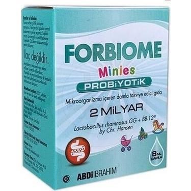 Forbiome Minies Probiyotik Damla 8 ml
