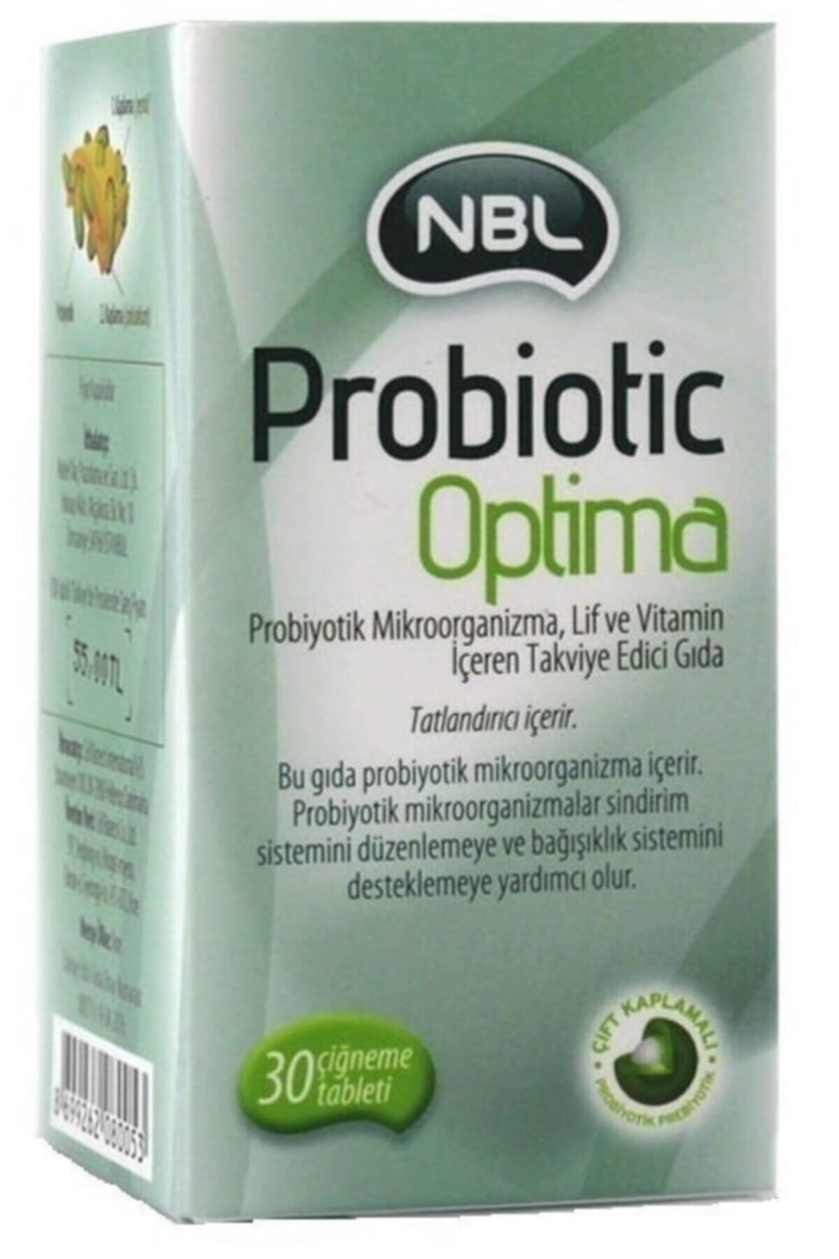 Nobel Probiotic Optima - 30 Çiğneme Tableti