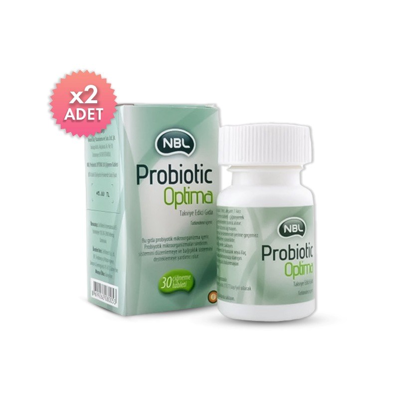 Nobel Probiotic Optima - 30 Çiğneme Tableti