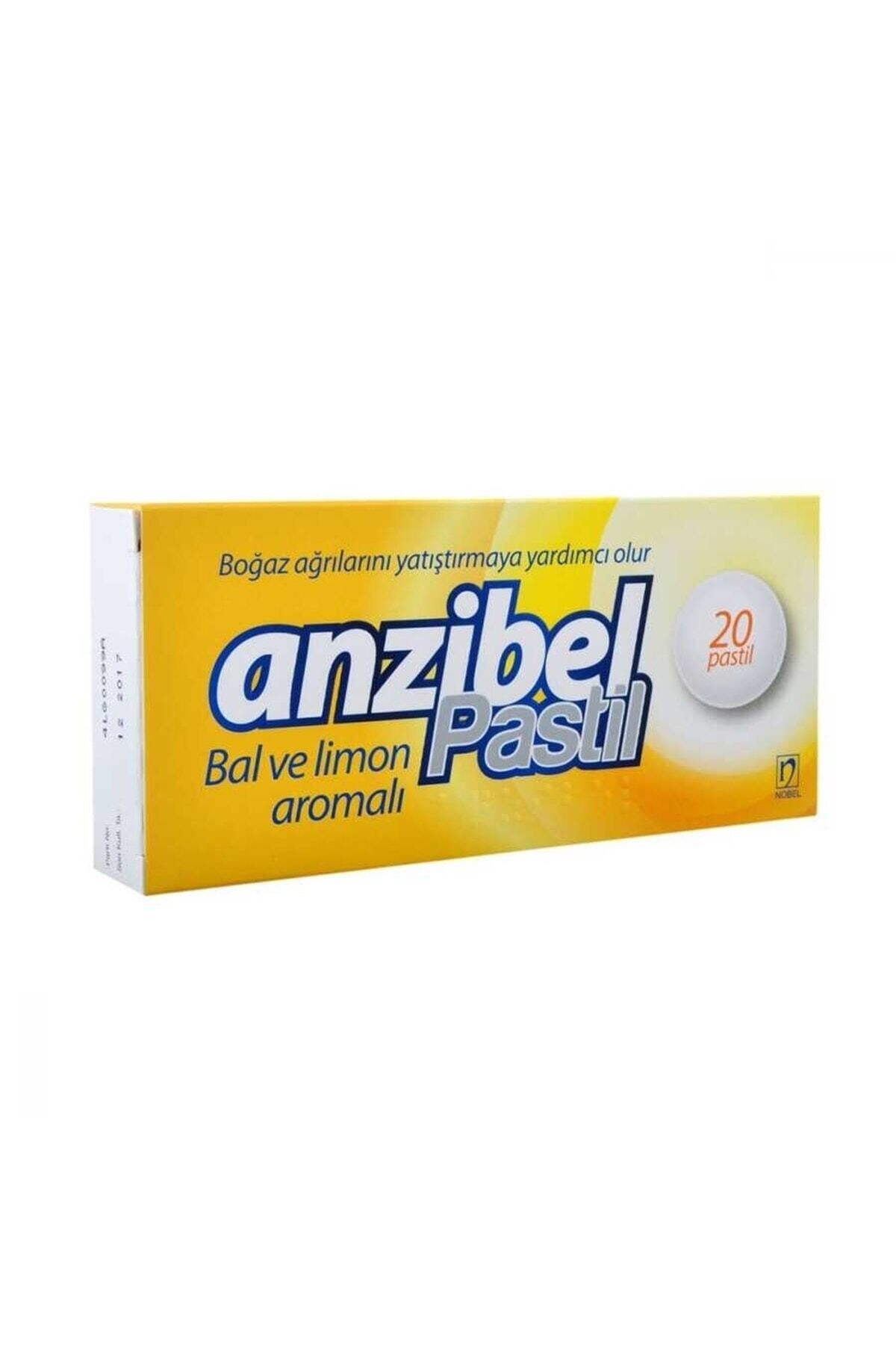 Anzıbel Bal Ve Limon Pastili 20 Tablet