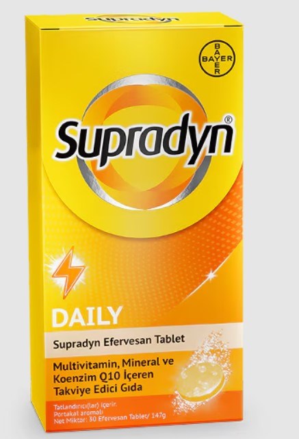 Supradyn Daily 30 Efervesan Tablet