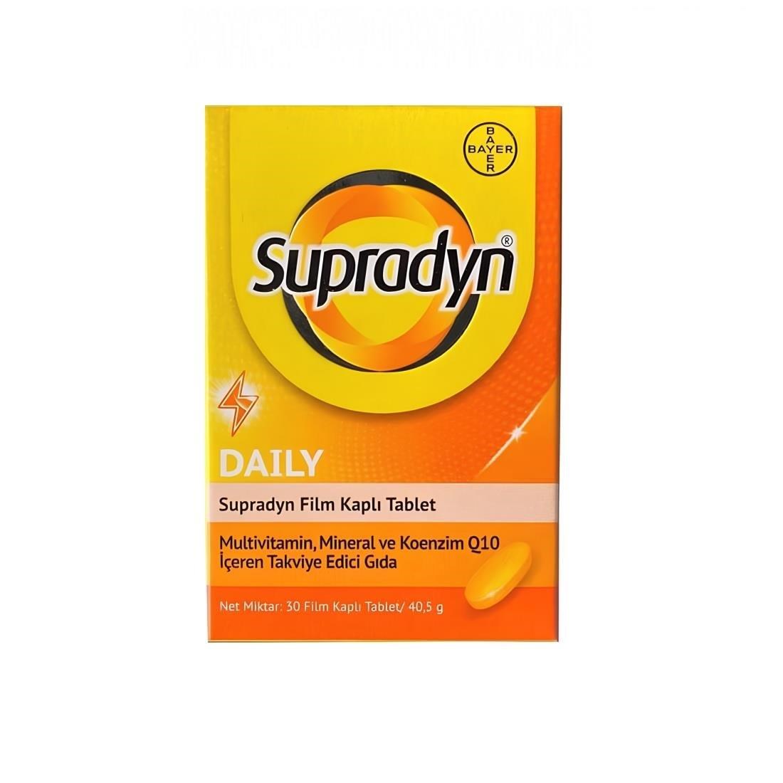 Supradyn Koenzim Q10 30 Film Kaplı Tablet