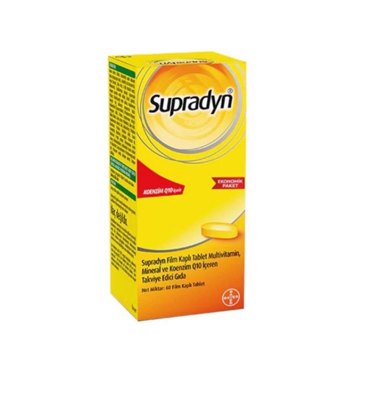 Supradyn Supradyn Koenzim Q10 60 Film Kaplı Tablet