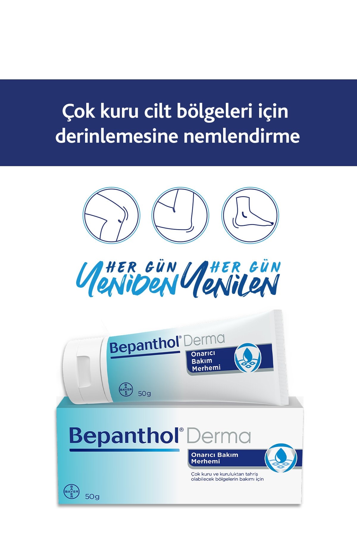 Onarıcı Bakım Merhemi 50gr l Çok Kuru Ciltler ve Tahrişe Yatkın Bölgeler İçin Bakım 869954