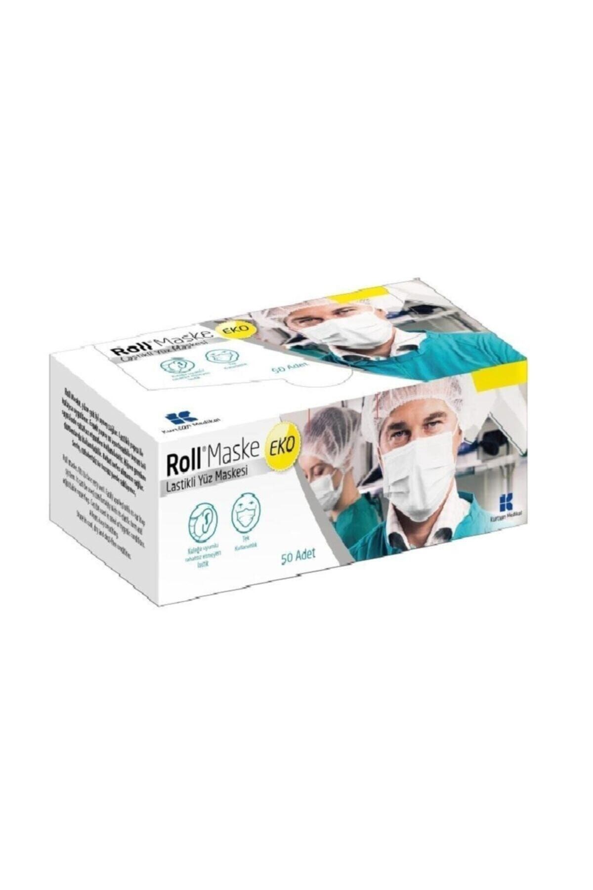 Roll 3 Katlı Meltblown Cerrahi Maske Telli 50’li