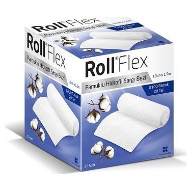 Roll Emici Kompres 7.5 x 7.5 cm 50’li