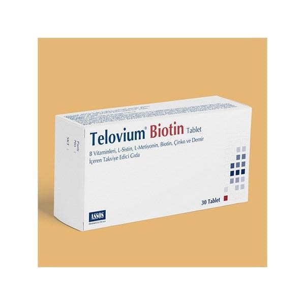 Telovium Biotin 30 Tablet