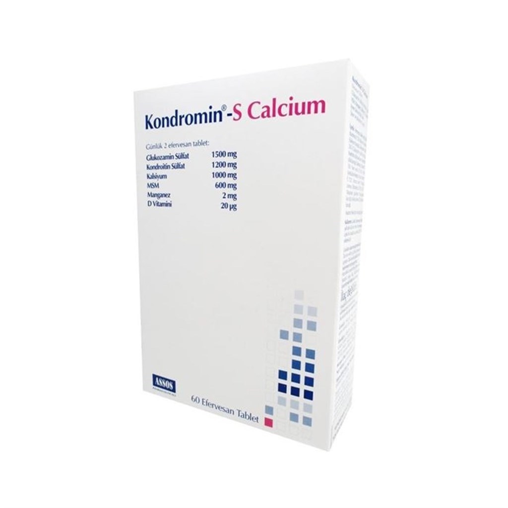 Kondromin S Calcium 60 Efervesan Tablet