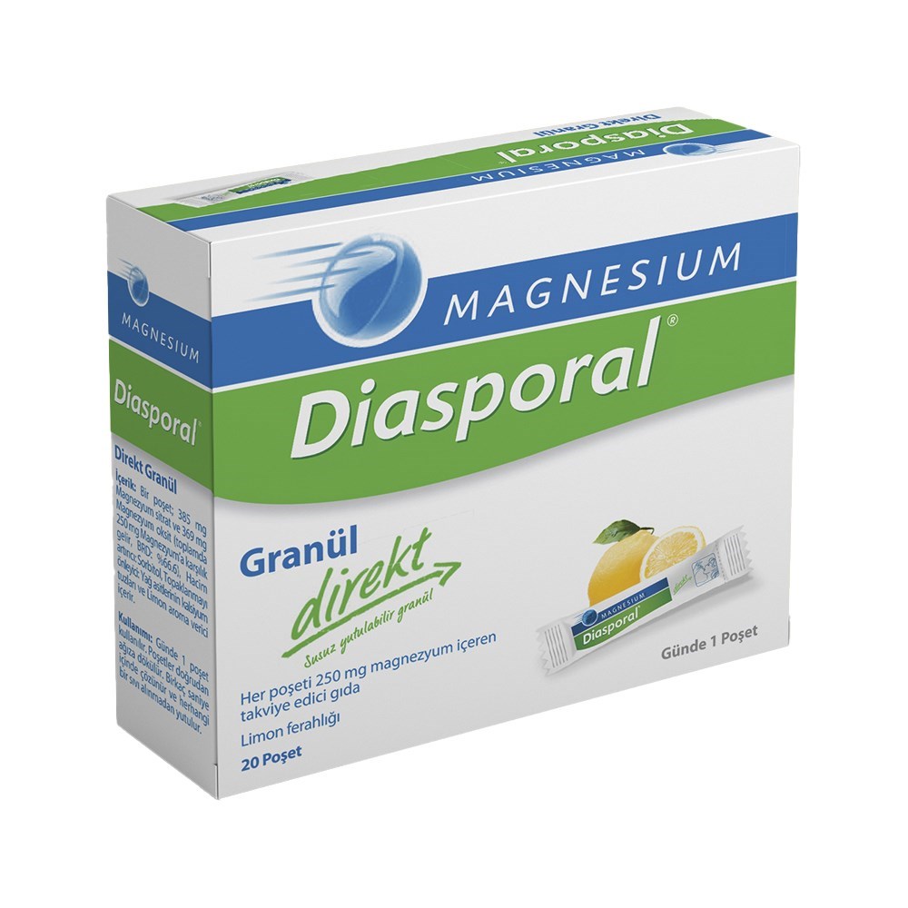 Assos Magnesium Diasporal Direkt Granül 20 Poşet
