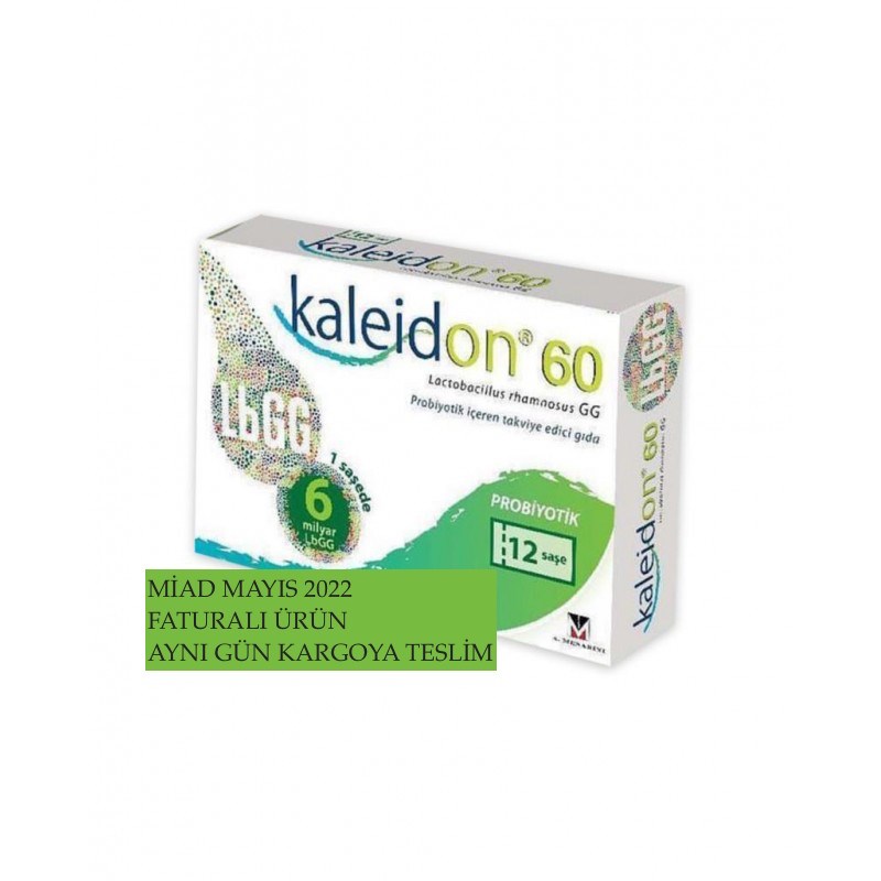 KALEIDON 60MG 12 SAŞE PROBİYOTİK MİKROORGANİZMA